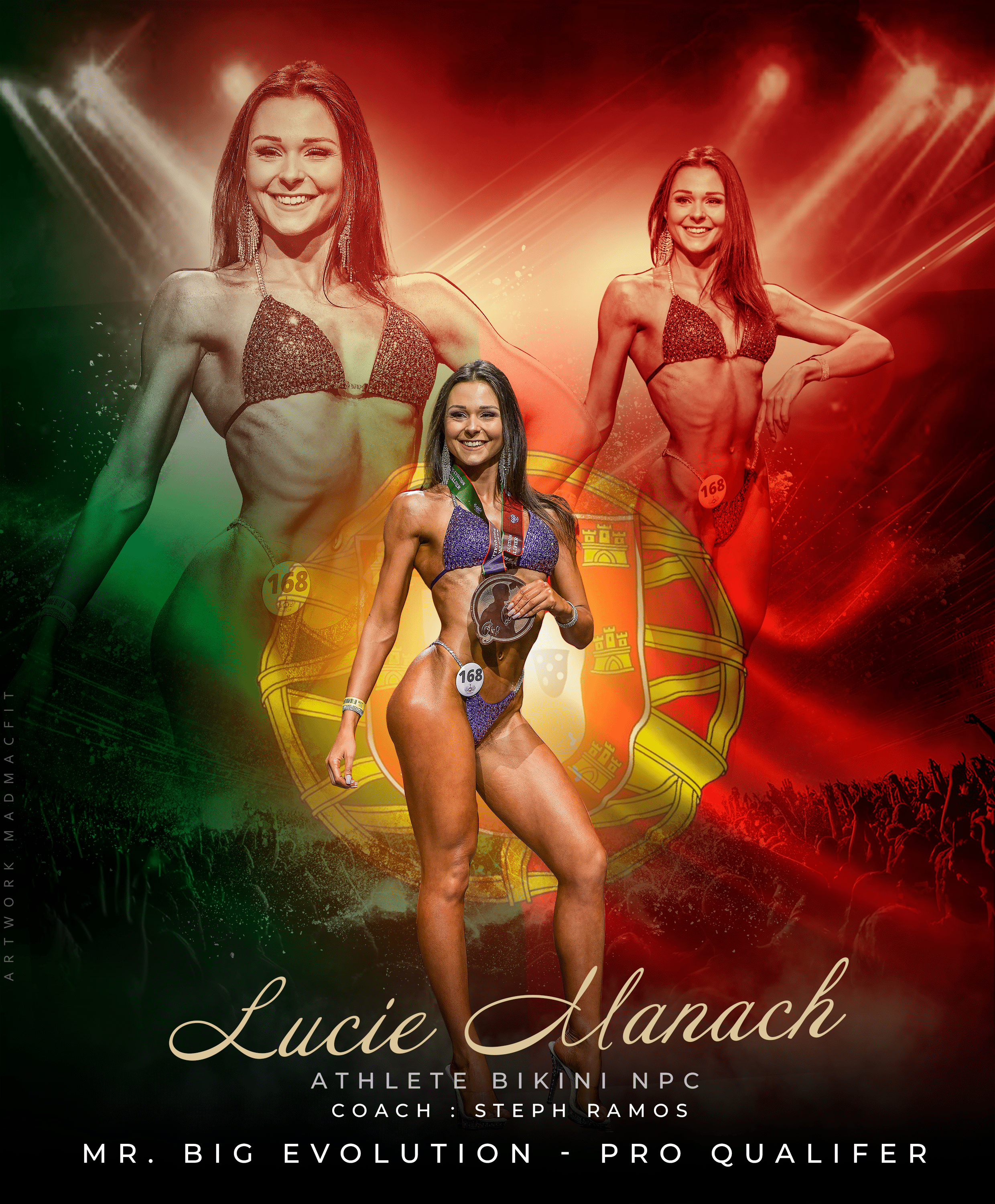 Résultats NPC Bikini - European, Laura Ziv, Mr Big Pro, Sheru Classic