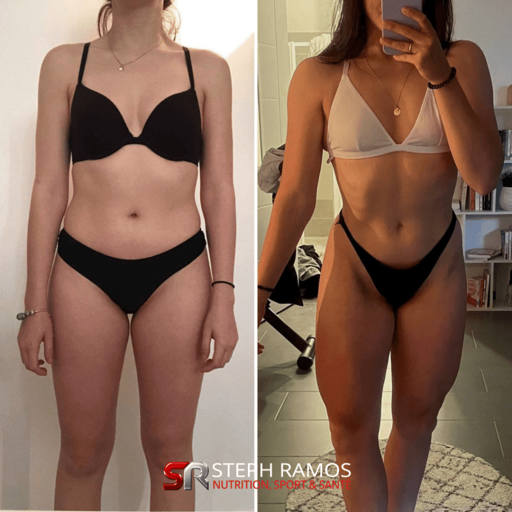 Équilibre / santé 60 kg à 67,6 kg sur 1 an