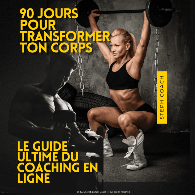 Ebook gratuit - 90 jours pour transformer ton corps avec Steph Ramos Coach la rochelle et en ligne
