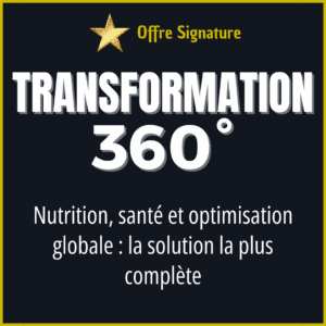 Pack Transformation 360 – coaching en ligne complet santé et longévité