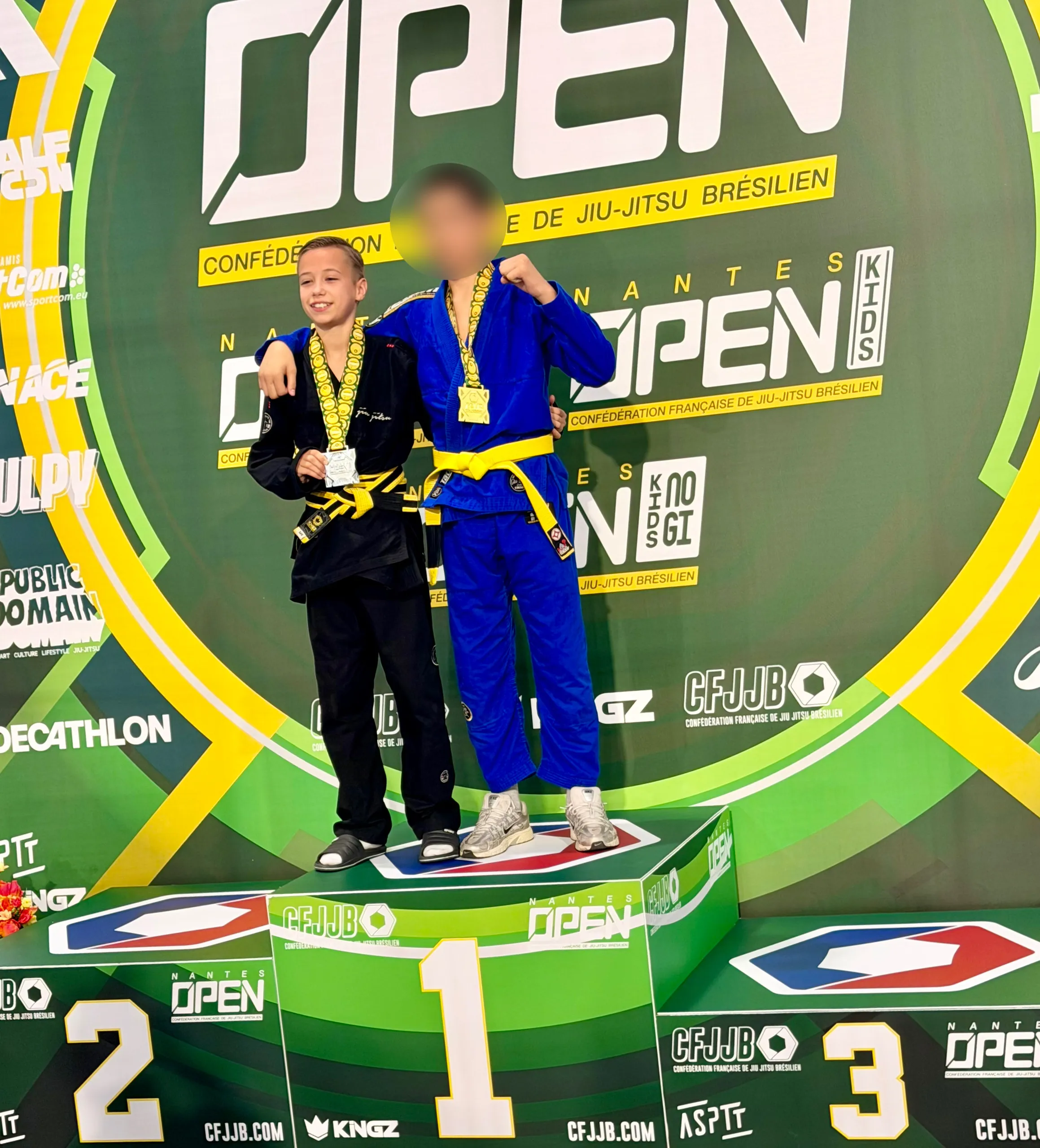 Compétitions Jiu-jitsu brésilien kids - Bourges, Bressuire, La Rochelle, Nantes