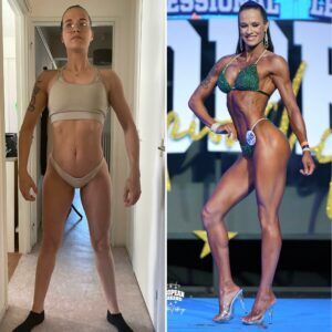 Transformation physique Bikini NPC avec coaching à La Rochelle et en ligne Steph Ramos Coach
