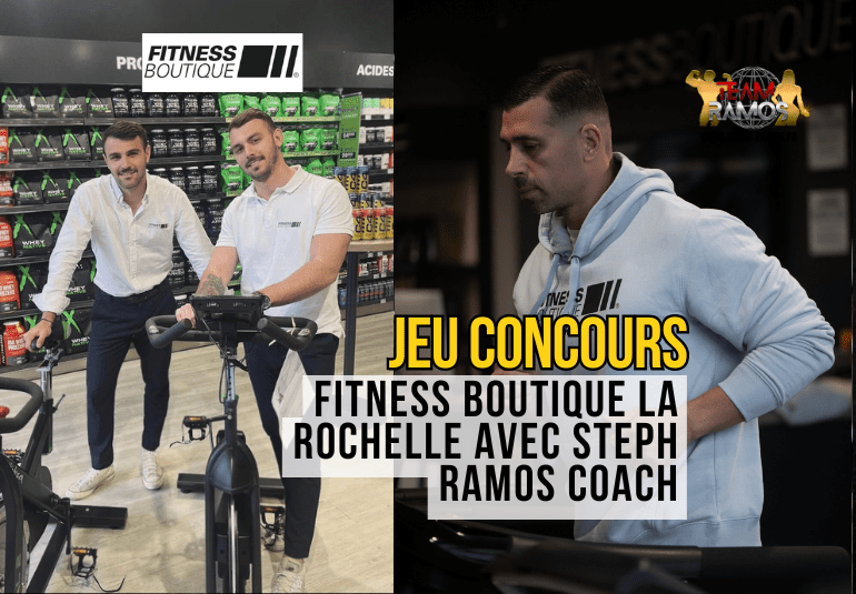 Jeu concours Fitness Boutique La Rochelle - Steph Ramos Coach