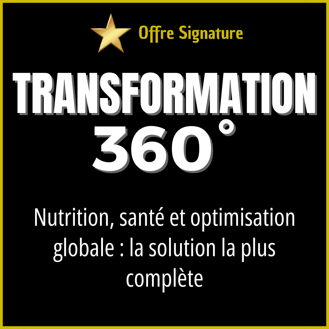Pack 3 : Transformation 360° - Offre Signature