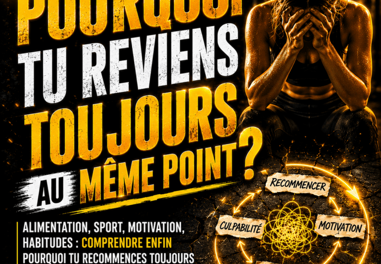 Pourquoi tu reviens toujours au même point malgré tes efforts : cycle de motivation, abandon et reprise des habitudes