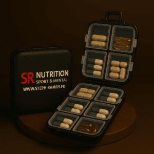 pilulier complément alimentaire sr nutrition Steph Ramos coach