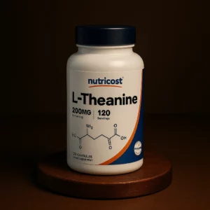 L-Théanine Nutricost – 200 mg : 120 gélules_ Steph Ramos Coach