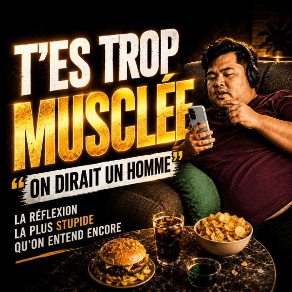femmes musclées critique t’es trop musclée on dirait un homme Steph Ramos Coach