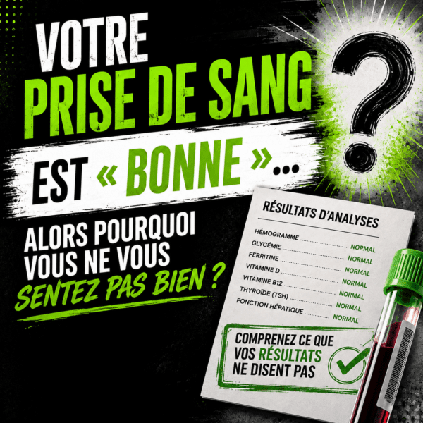 Prise de sang normale mais fatigue persistante malgré des résultats d’analyses dans les normes
