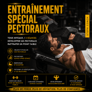 programme pectoraux homme - Steph Ramos Coach la rochelle et en ligne