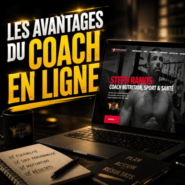 Les avantages du coach en ligne accompagnement personnalisé nutrition sport et santé Steph Ramos Coach
