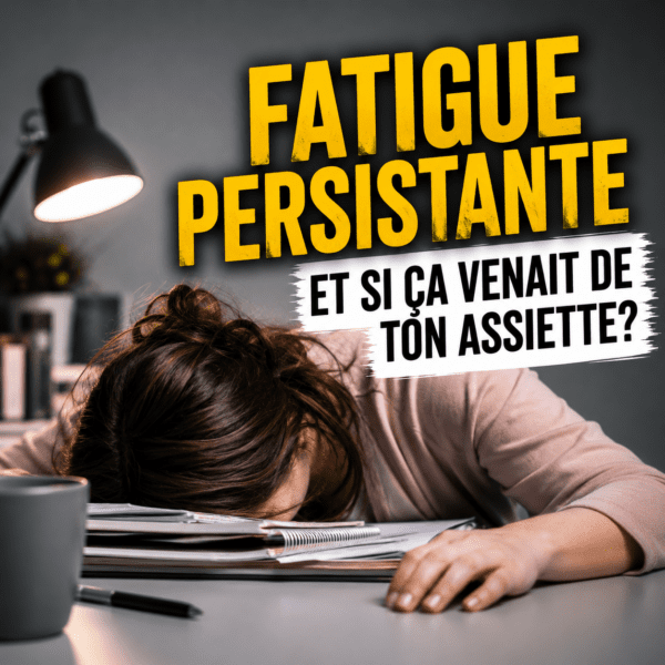 Fatigue persistante alimentation carences énergie santé digestive et nutrition avec Steph Ramos Coach