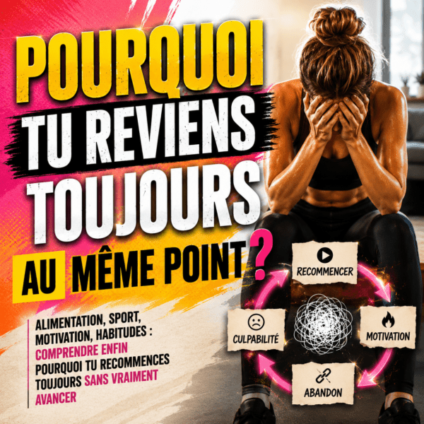 Pourquoi tu reviens toujours au même point malgré tes efforts : cycle de motivation, abandon et reprise des habitudes