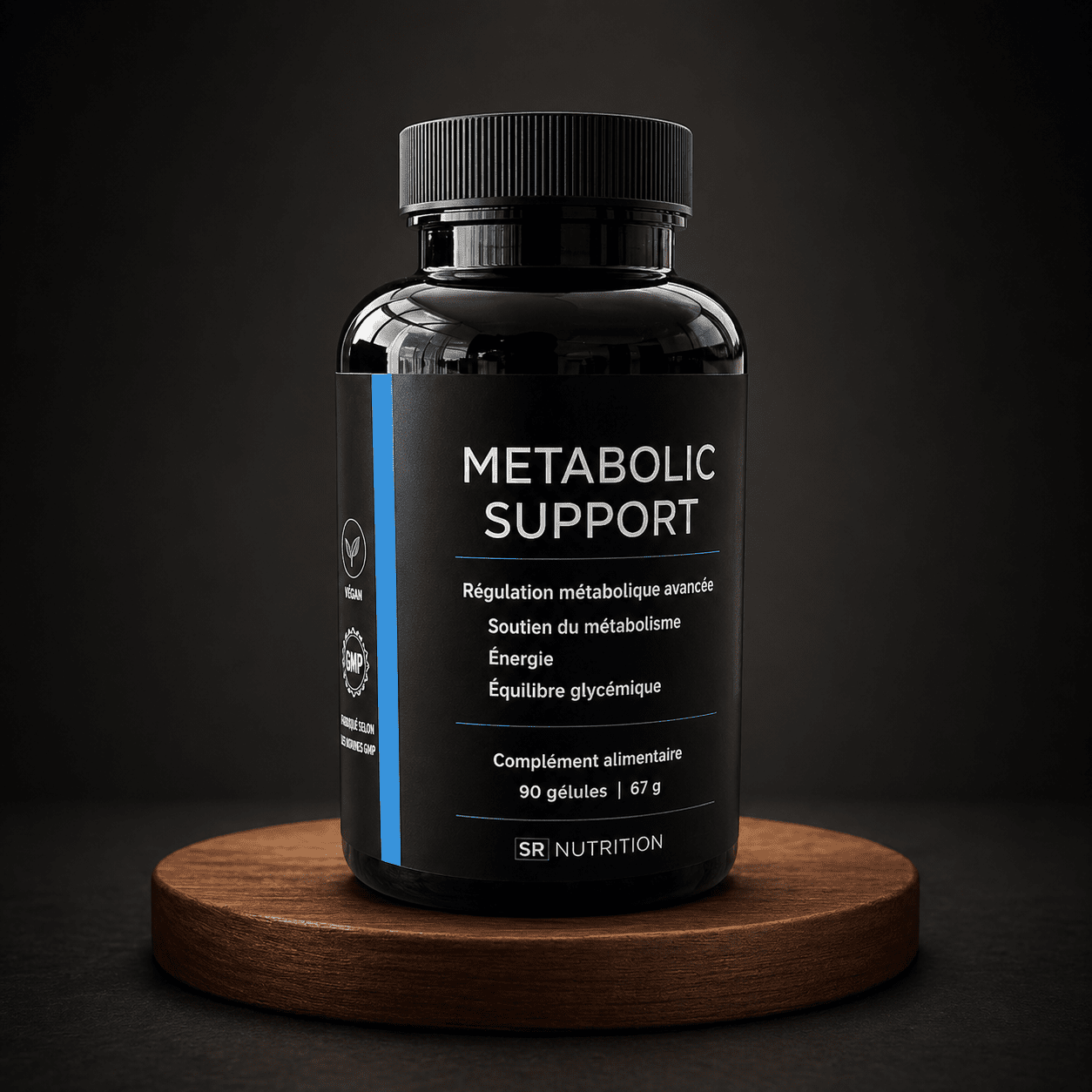 Metabolic Support SR Nutrition complément alimentaire en gélules pour soutenir le métabolisme et l’énergie
