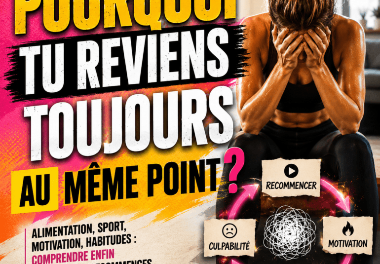 Pourquoi tu reviens toujours au même point malgré tes efforts : cycle de motivation, abandon et reprise des habitudes