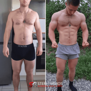 Transformation physique homme avec coaching à La Rochelle et en ligne Steph Ramos Coach